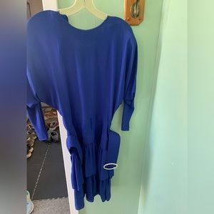 Blue party dress